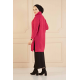 Oversize Knitted Fuchsia Sweater Oversize Knitted Fuchsia Sweater