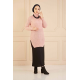 Oversize Knitted Pink Sweater Oversize Knitted Pink Sweater