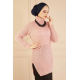 Oversize Knitted Pink Sweater Oversize Knitted Pink Sweater