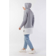 Hooded Sport Grey Sweat