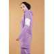 Hooded Printed Sports Suit Lilac