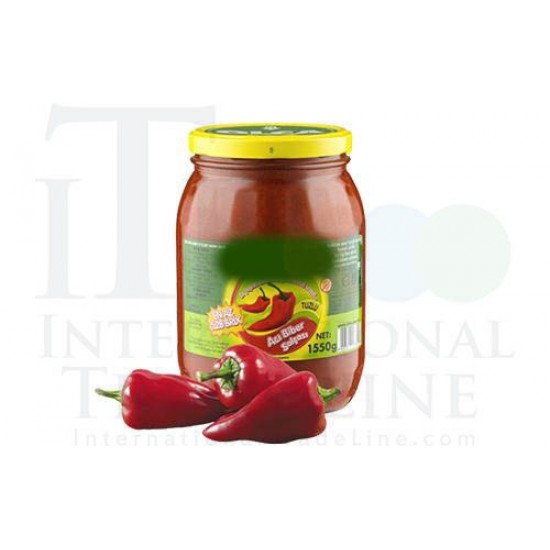 Hot Peper paste in different sizes Glassy Packaging 