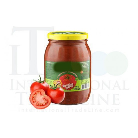 Tomato paste in different sizes Glassy Packaging 