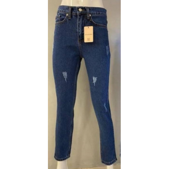Women's jeans blue color