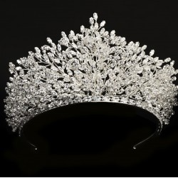 Royal Crown For Brides Made Of Original Zircon Stone   Royal Crown For Brides Made Of Original Zircon Stone