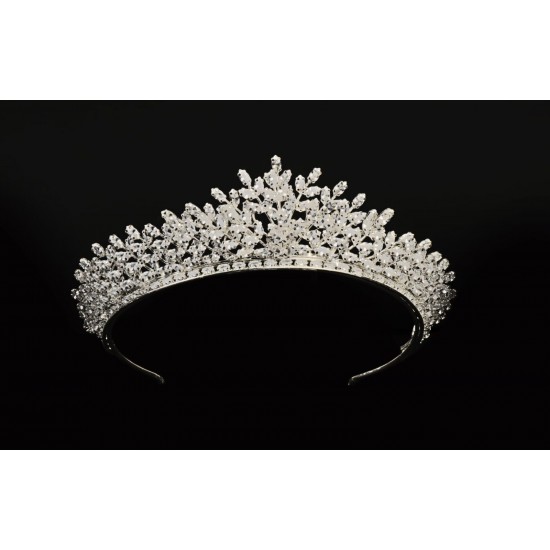 Princess Crown  Made Of Original Zircon Stone 