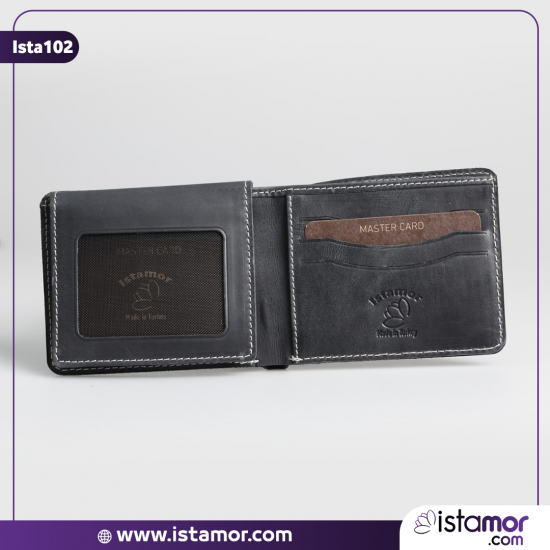 ista 102 leather wallets 4 colors