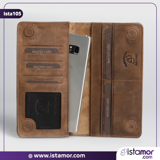 ista 105 leather wallets 2 colors