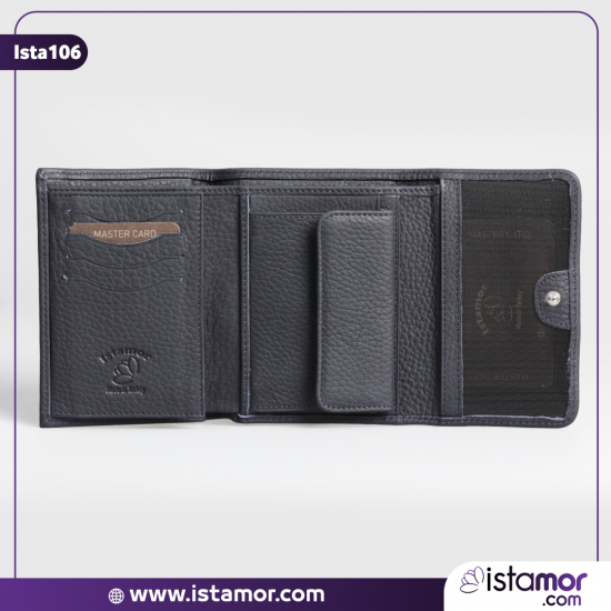 ista 106 leather wallets 4 colors