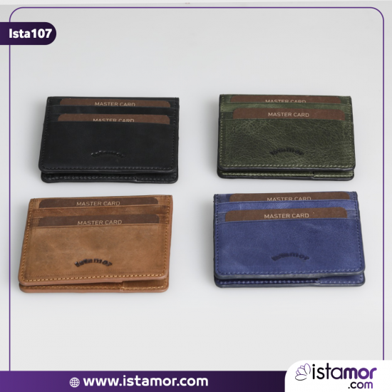 ista 107 leather wallets 6 colors